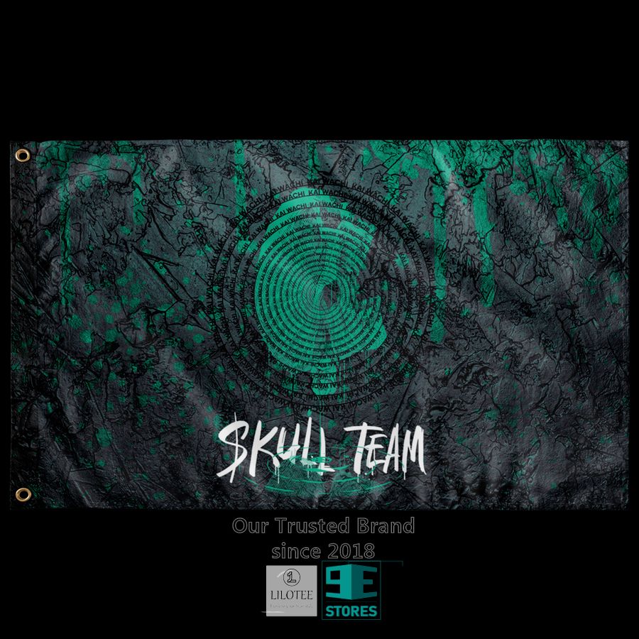 Skull Team Flag 4