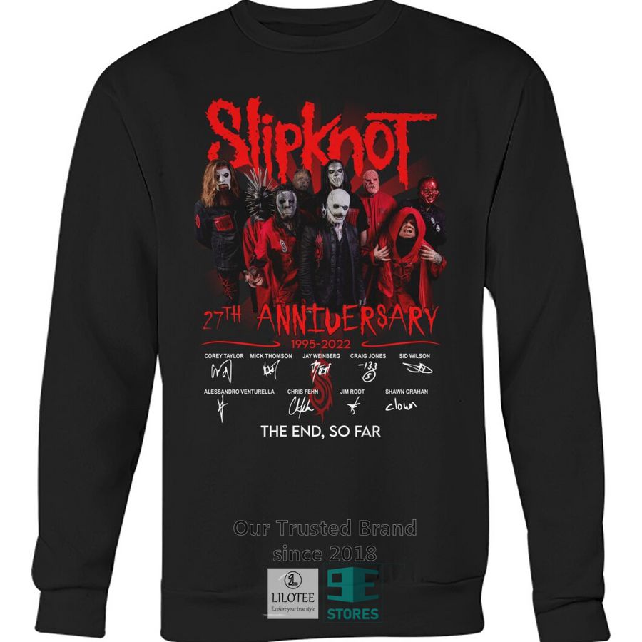Slipknot 27th Anniversary Shirt, Hoodie 13