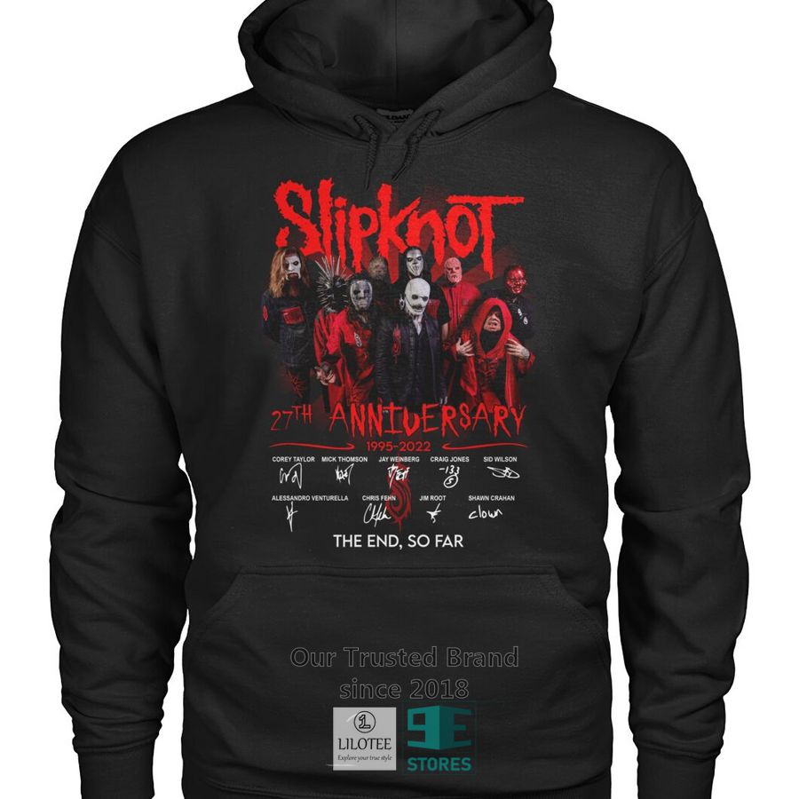 Alternative view of Slipknot 27th Anniversary Shirt, Hoodie