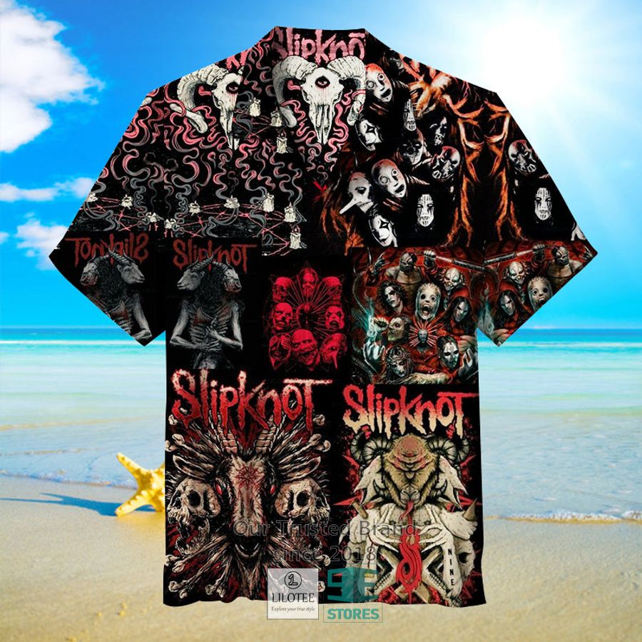 Slipknot band poster Hawaiian Shirt 3