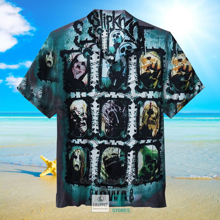 Slipknot Iowa Cards Art Hawaiian Shirt 2