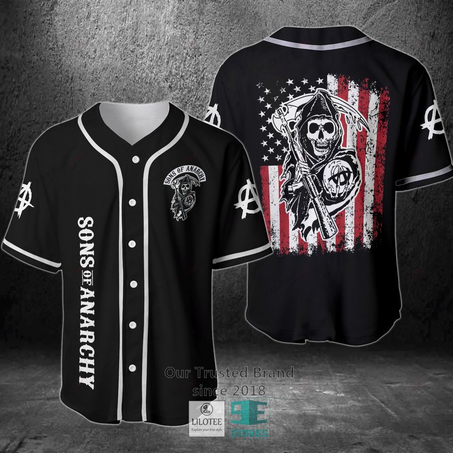 Sons Of Anarchy Baseball Jersey 2