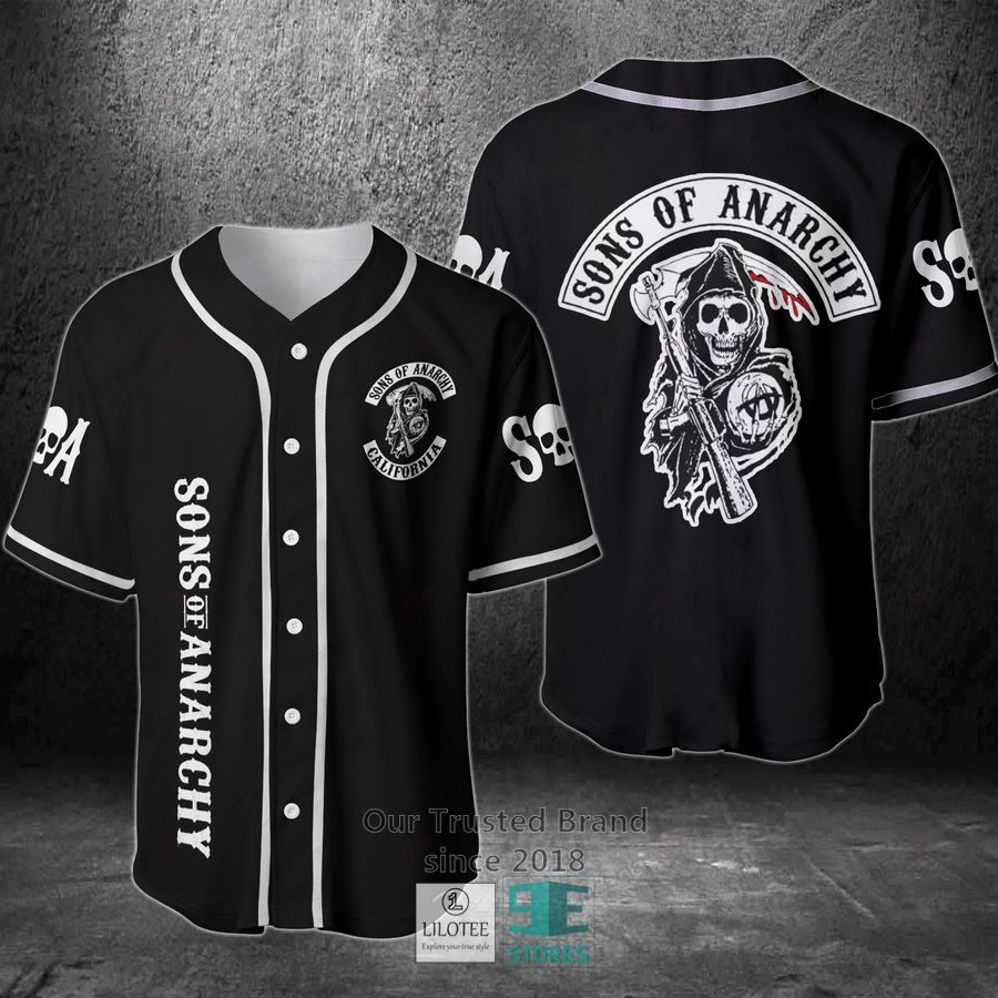 Sons Of Anarchy Baseball Jersey 3