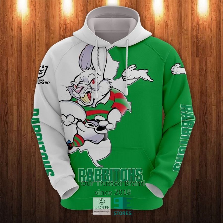 South Sydney Rabbitohs Green Hoodie, Polo Shirt 20