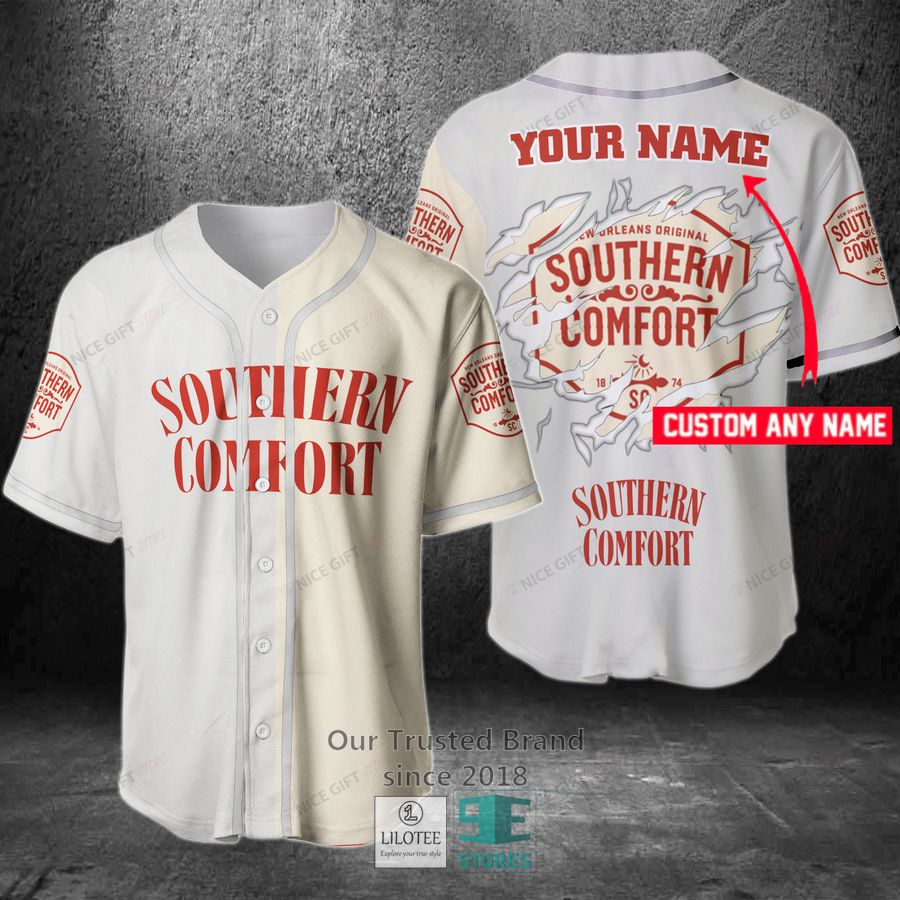 Southern Comfort Your Name Baseball Jersey 2