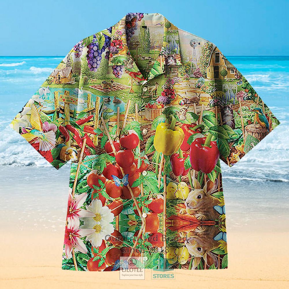Species rich Backyard Hawaiian Shirt 3