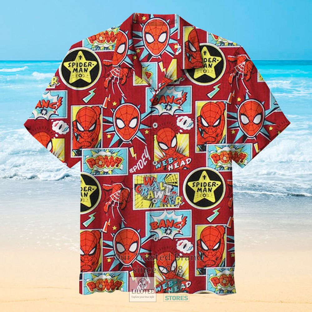 Spider Man Hawaiian Shirt 3