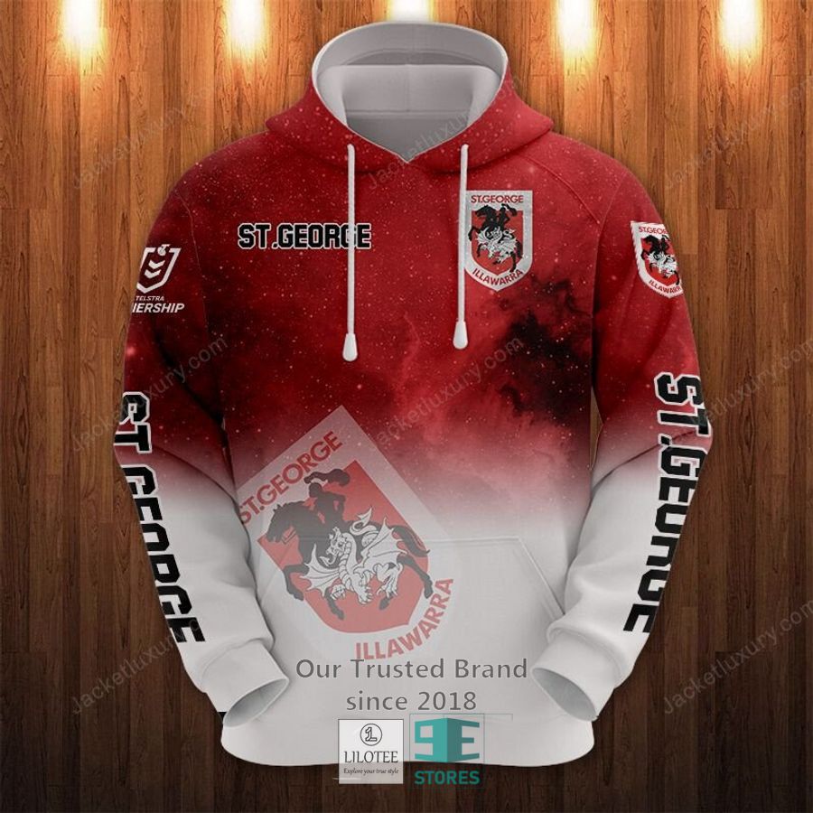St. George Illawarra Dragons Red galaxy Hoodie, Polo Shirt 21
