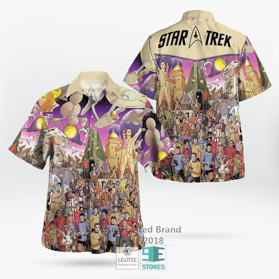 Star Trek Anniversary Comics Hawaiian Shirt 23