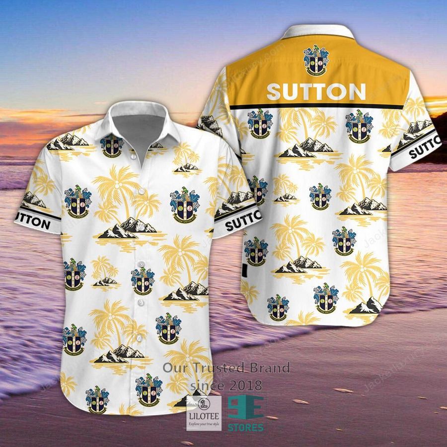 Sutton United Hawaiian Shirt 5