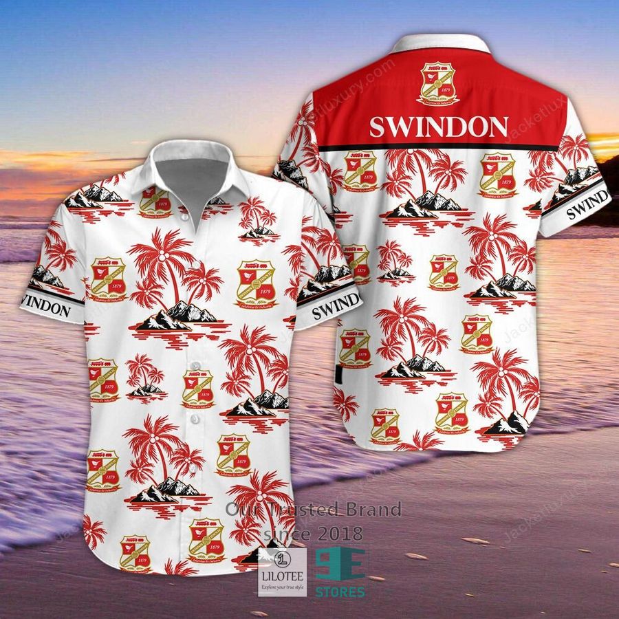 Swindon Town Hawaiian Shirt 5