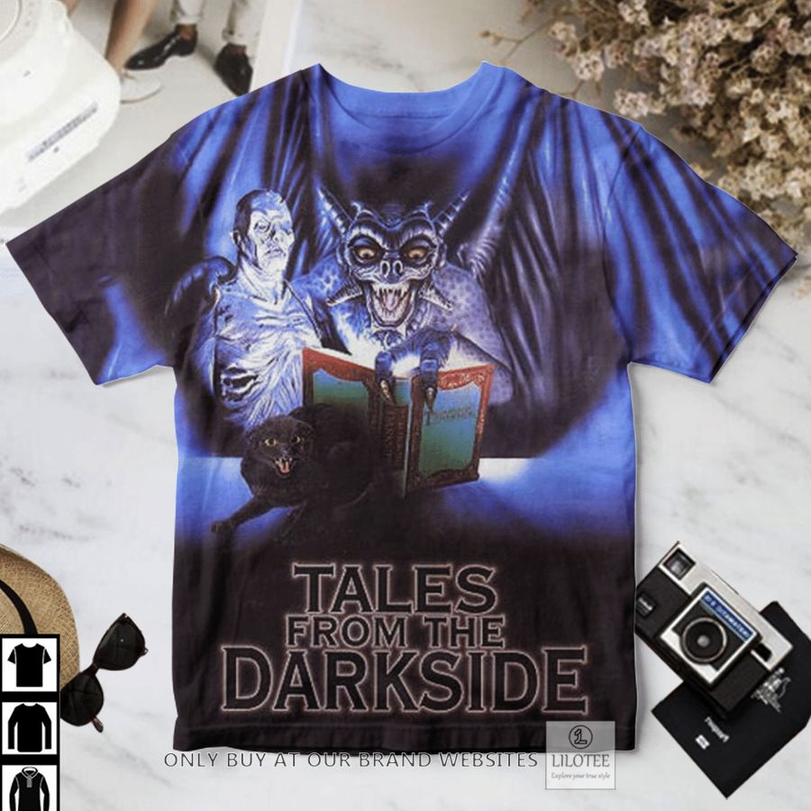 Tales from the Darkside evil reading book T-Shirt 3
