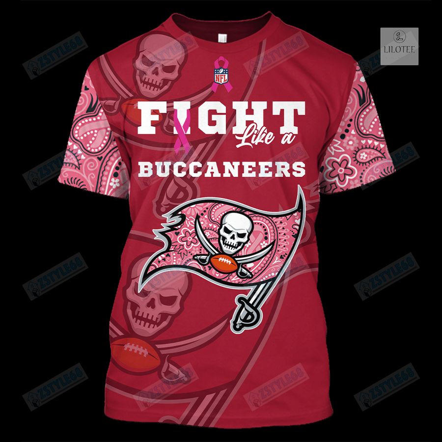 Tampa Bay Buccaneers Breast Cancer Awareness 3D Hoodie, Shirt 19