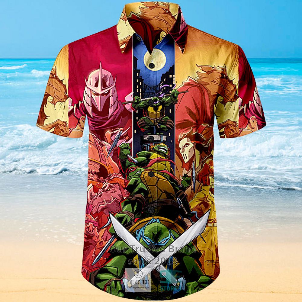 Teenage Mutant Ninja Turtles 1987 Hawaiian Shirt 4
