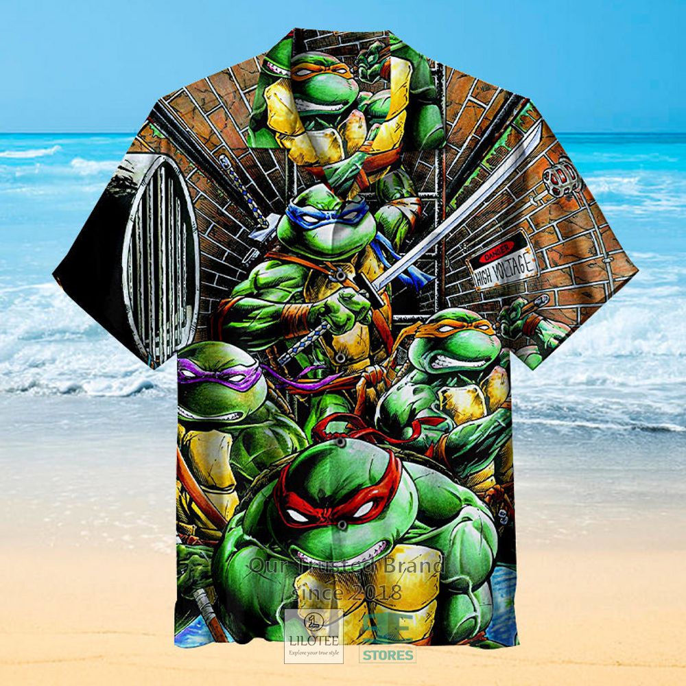 Teenage Mutant Ninja Turtles on the move Hawaiian Shirt 1