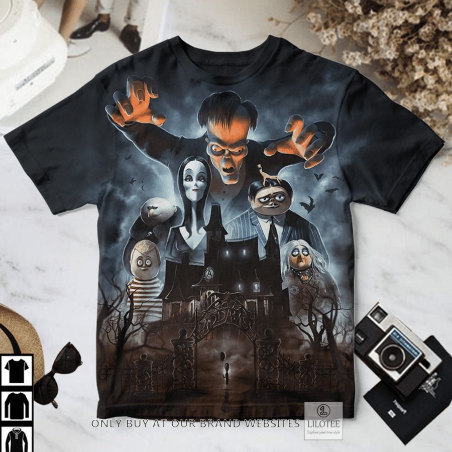 The Addams Family black T-Shirt 2