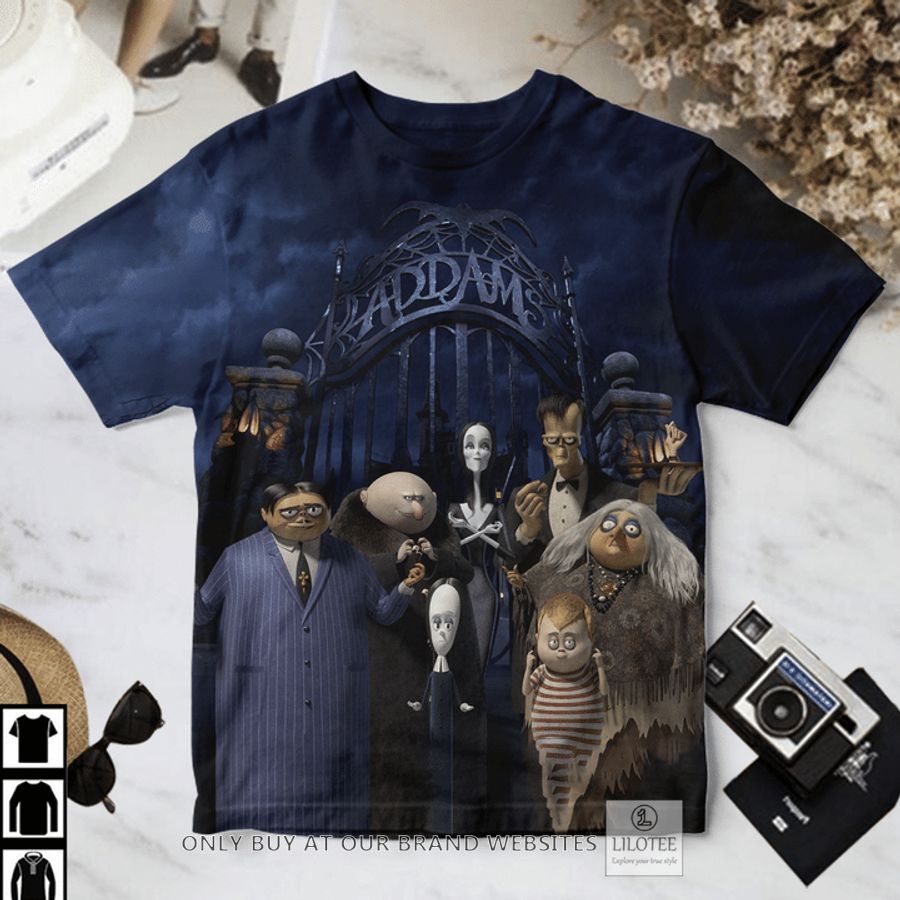 The Addams Family dark blue T-Shirt 3