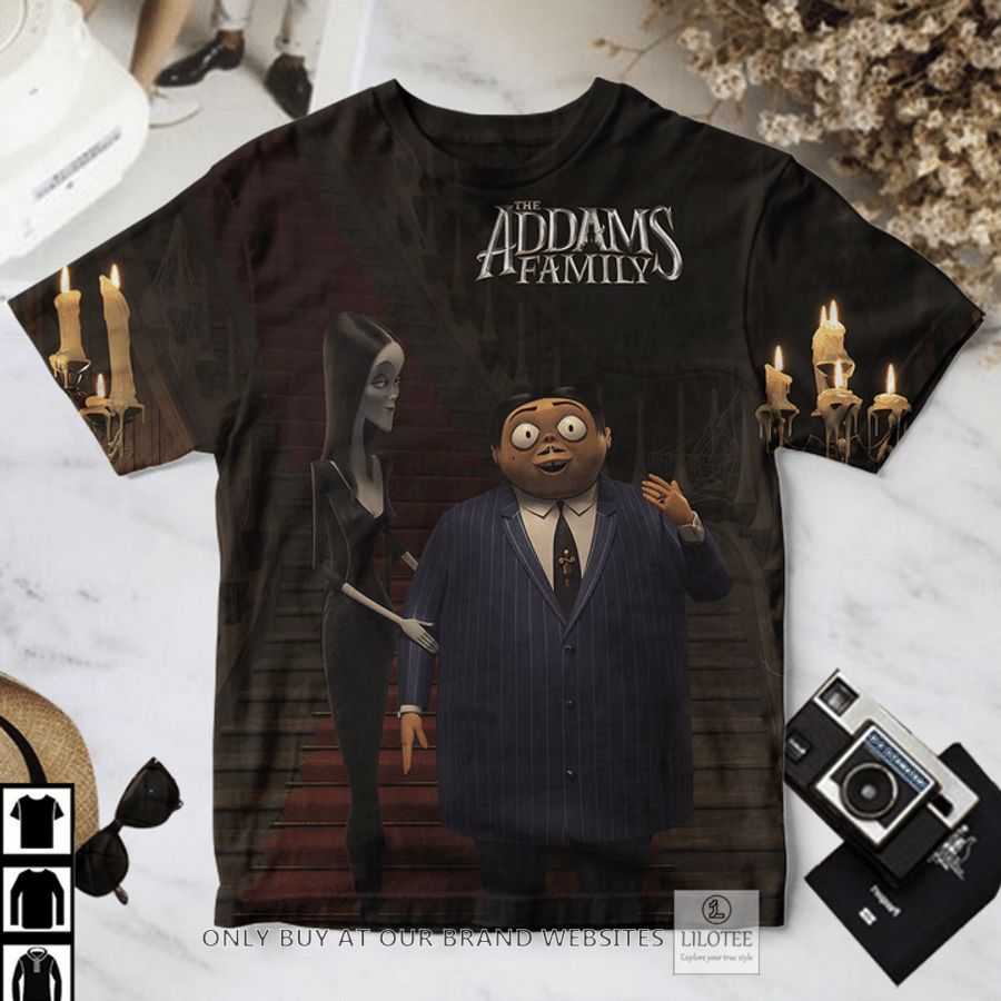 The Addams Family Gomez Morticia T-Shirt 3