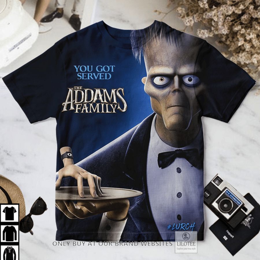 The Addams Family Lurch You Got Served T-Shirt 2