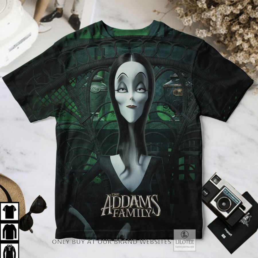 The Addams Family Morticia posterT-Shirt 3