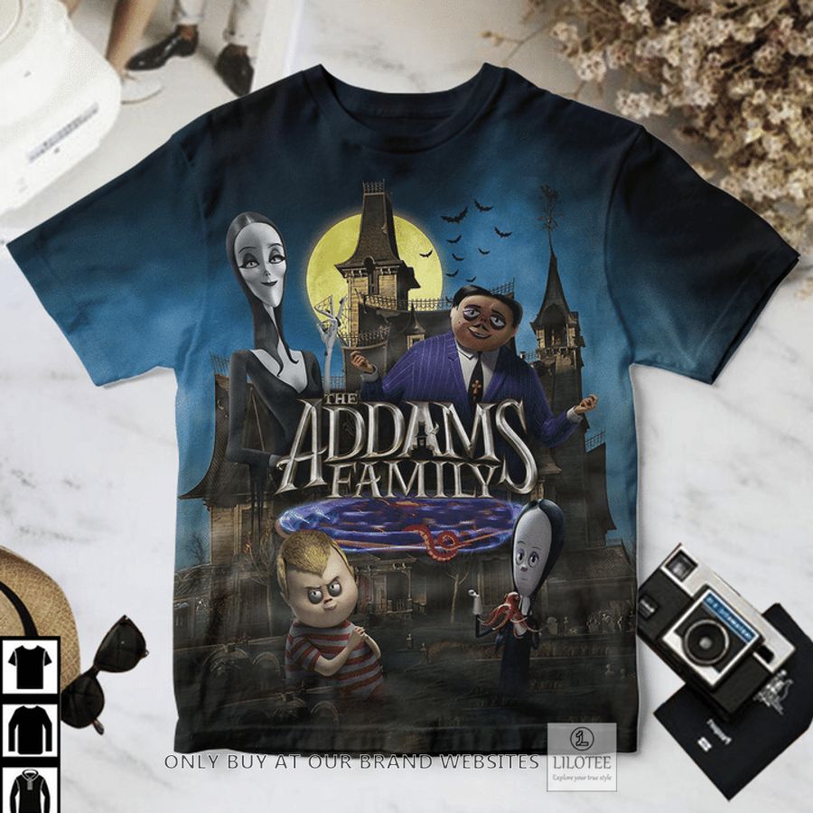 The Addams Family poster T-Shirt 2