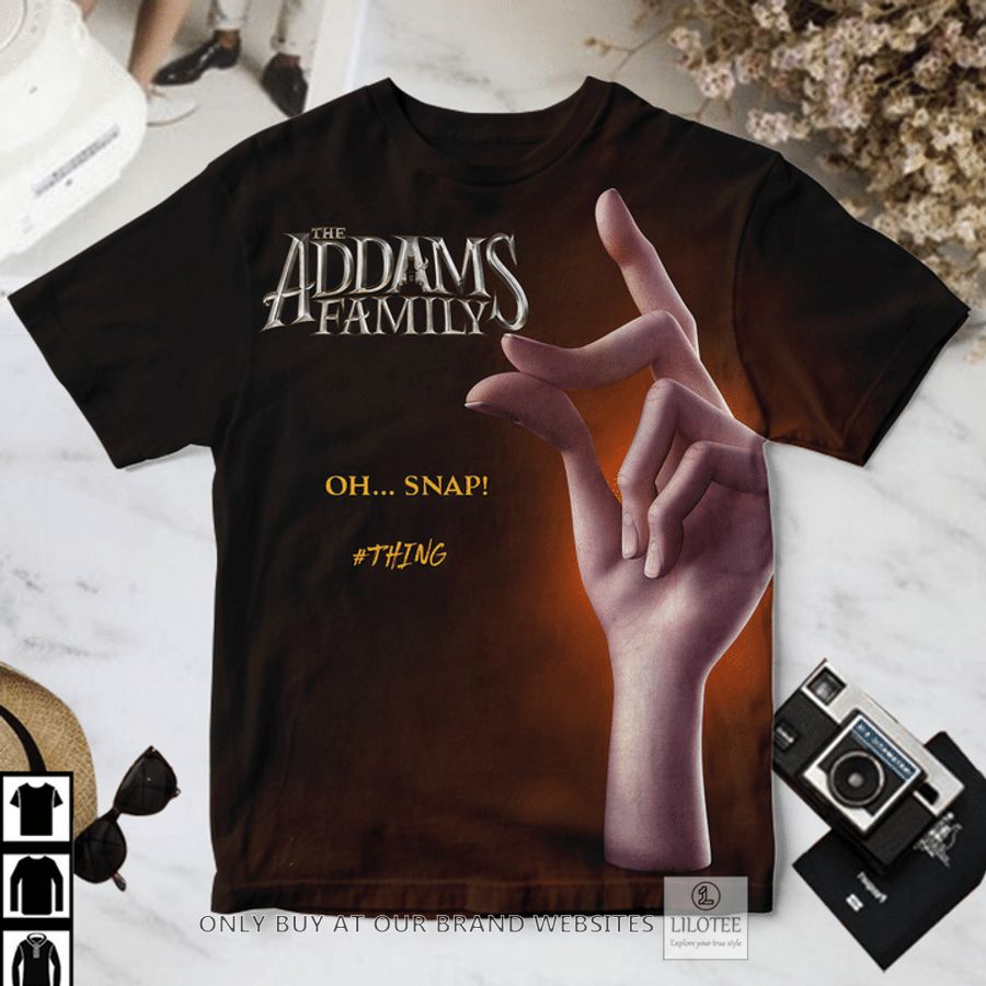 The Addams Family Thing Oh Snap T-Shirt 2