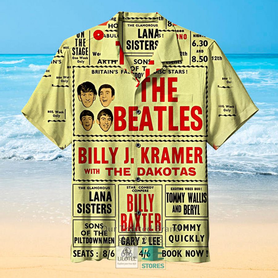 The Beatles - The Odeon Casual Hawaiian Shirt 5