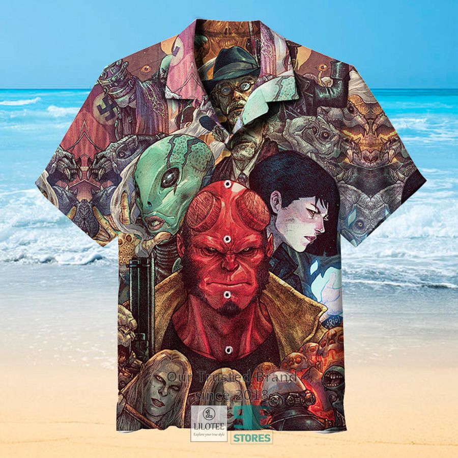 The Hellboy Casual Hawaiian Shirt 2