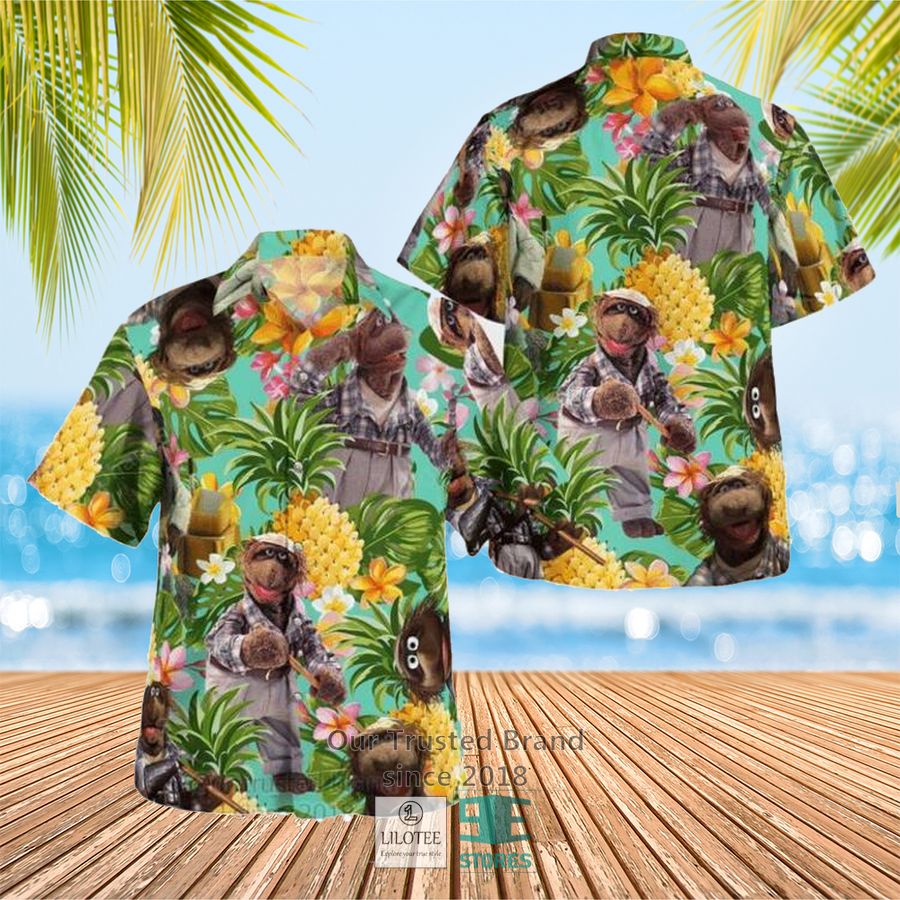 The Muppet Beauregard Pineapple Hawaiian Shirt 3