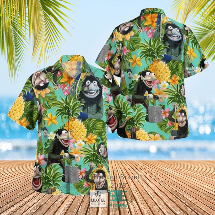 The Muppet Crazy Harry from the Muppets Casual Hawaiian Shirt 2