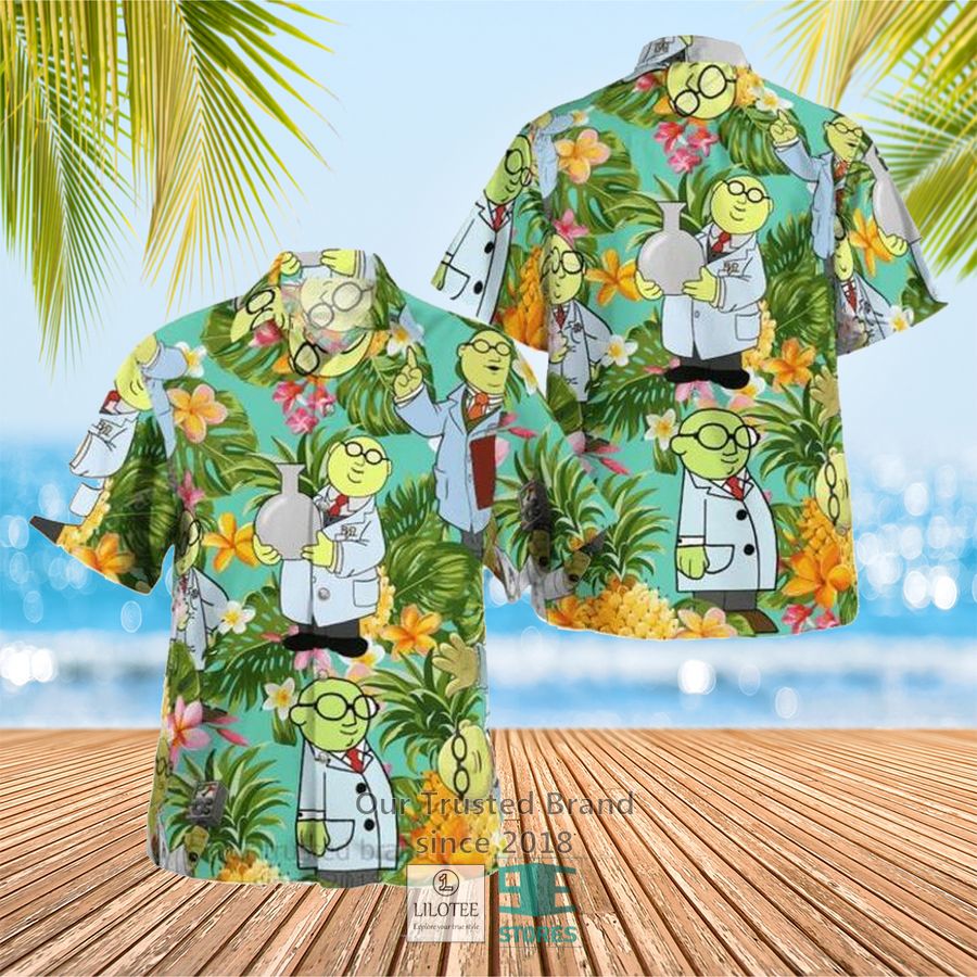 The Muppet Dr. Bunsen Honeydew Casual Hawaiian Shirt 3