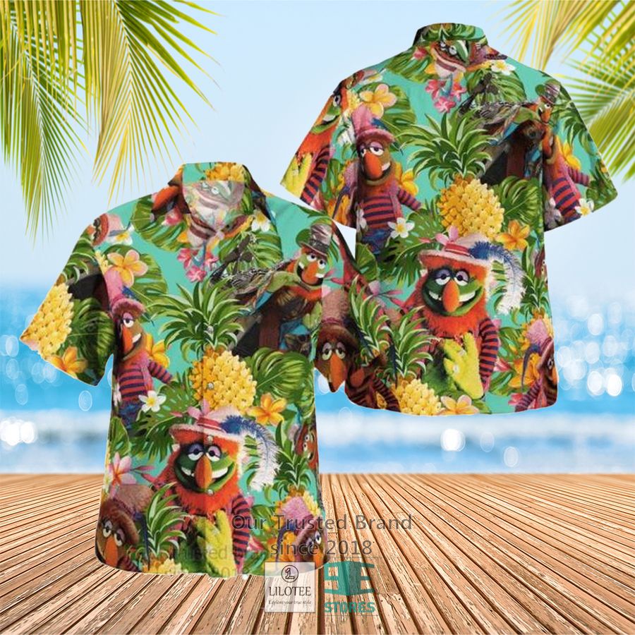 The Muppet Dr. Teeth Pineapple Hawaiian Shirt 3