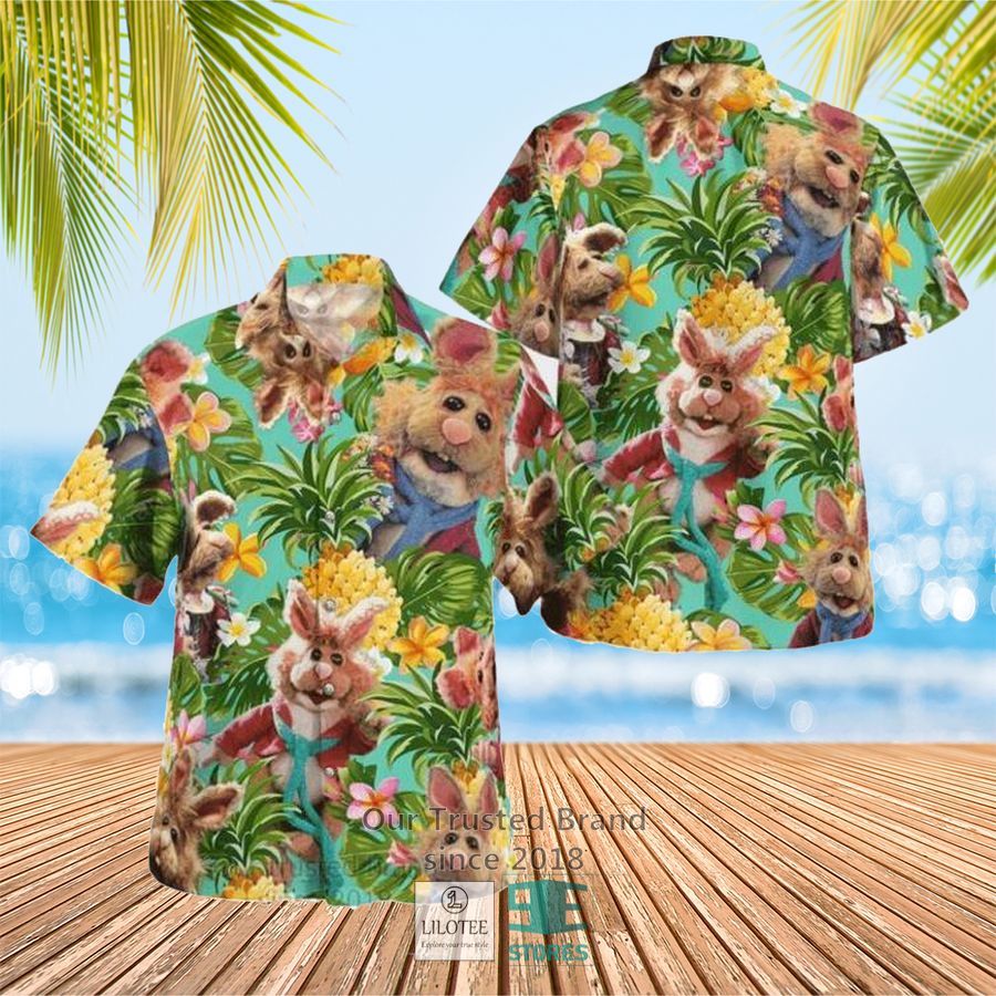 The Muppet Show Bean Bunny Pineapple Hawaiian Shirt 3