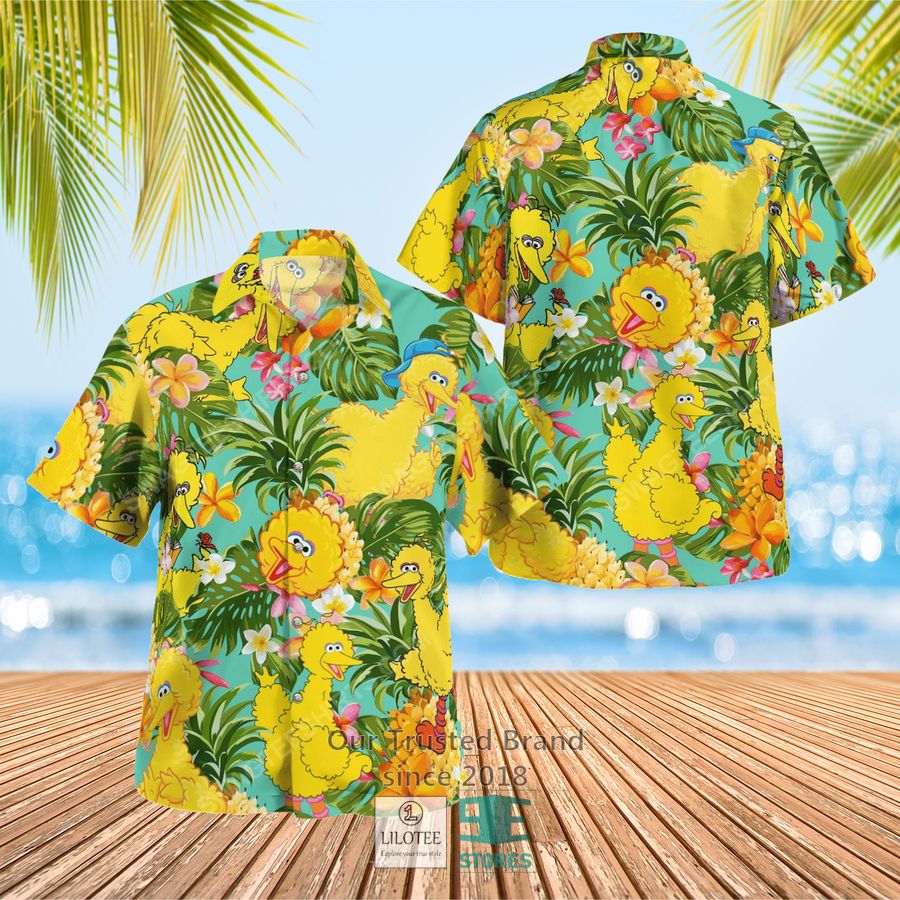 The Muppet Show Big Bird Pineapple Hawaiian Shirt 2