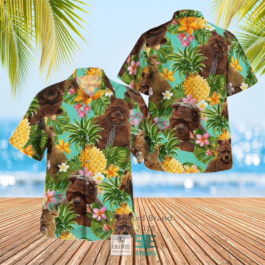 The Muppet Show Bobo as Rentro Pineapple Hawaiian Shirt 3