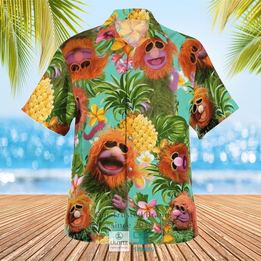 The Muppet Show Floyd Pepper Pineapple Hawaiian Shirt 2