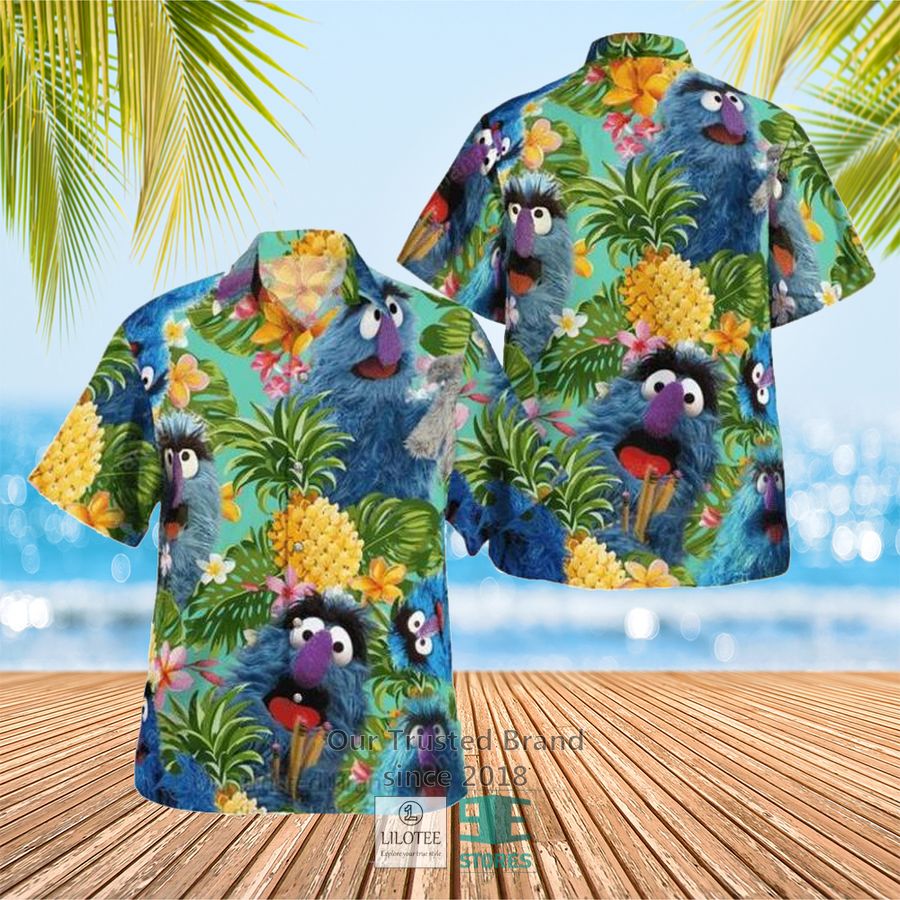 The Muppet Show Herry Monster Pineapple Hawaiian Shirt 2