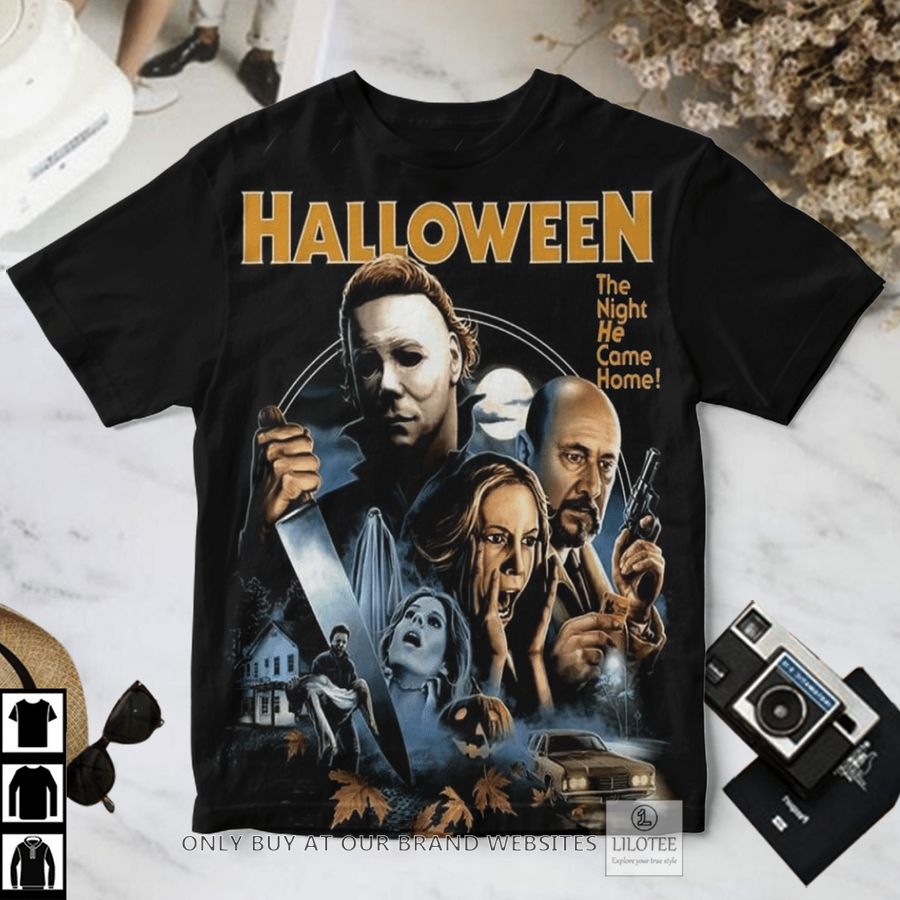 The night he came home Halloween Michael Myers T-Shirt 3