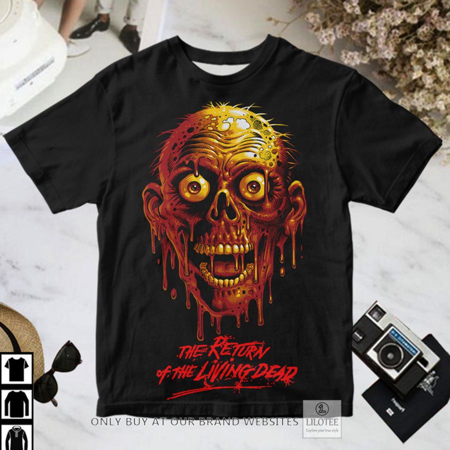 The Return of the Living Dead 1985 Zombie T-Shirt 3