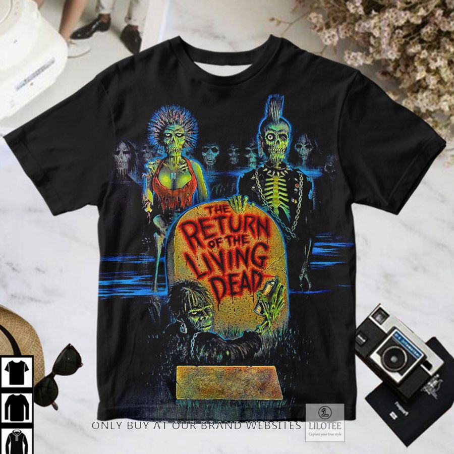 The Return of the Living Dead black T-Shirt 3