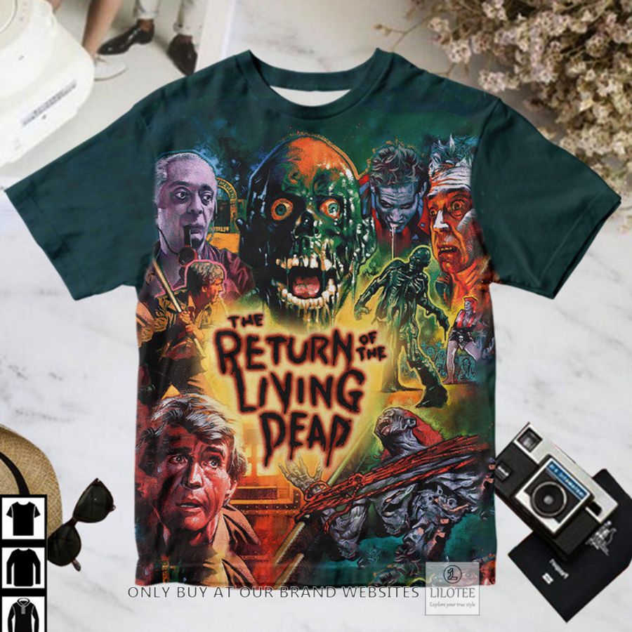 The Return of the Living Dead Characters green T-Shirt 2