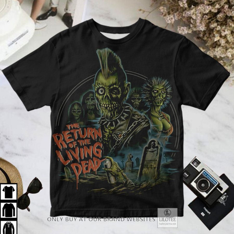 The Return of the Living Dead Zombie Characters T-Shirt 2