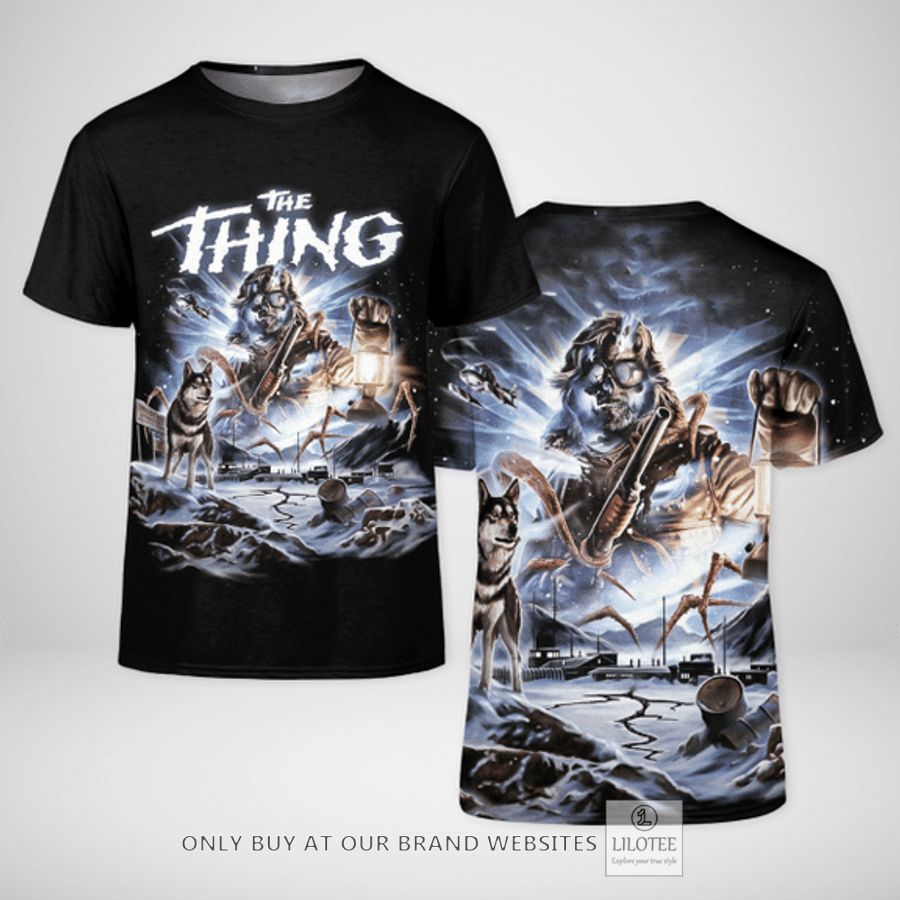 The Thing Movie Poster T-Shirt 7