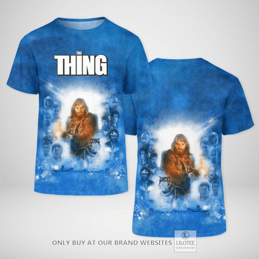 The Thing R.J. MacReady blue T-Shirt 7