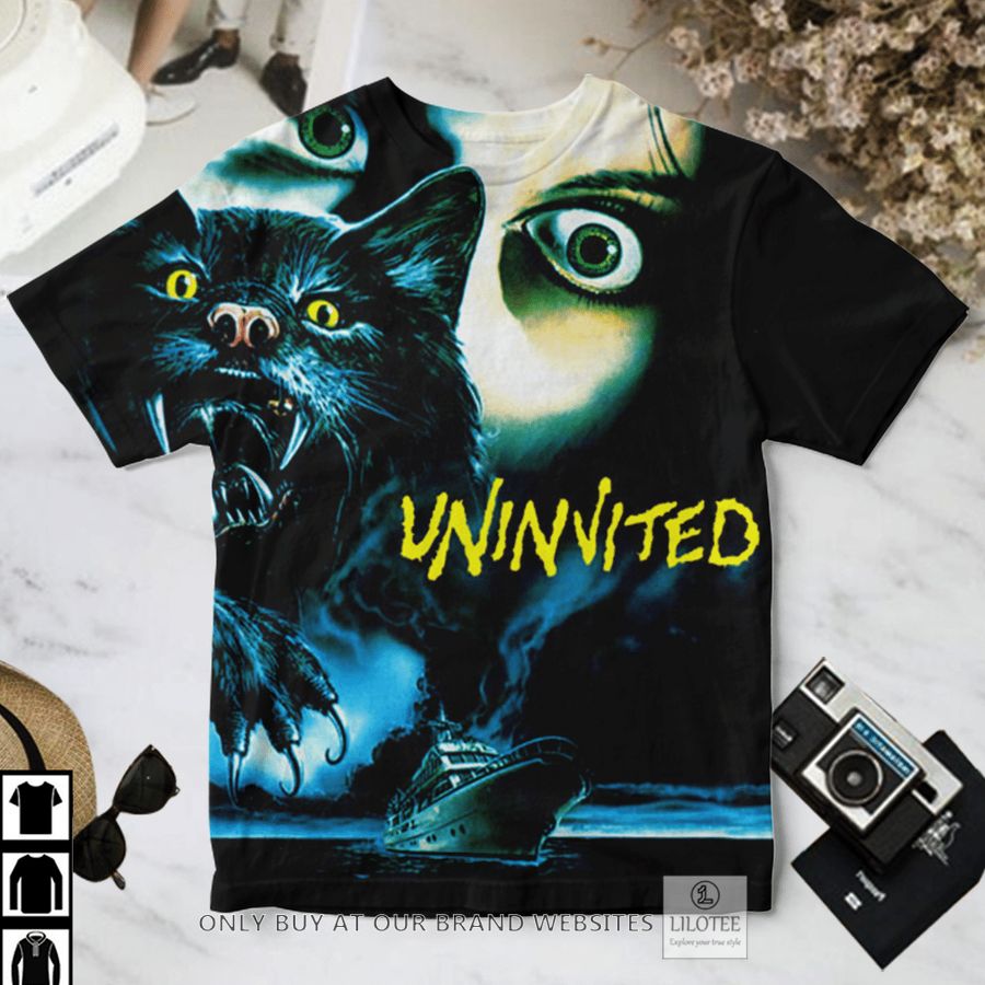 The Uninvited spooky cat T-Shirt 3