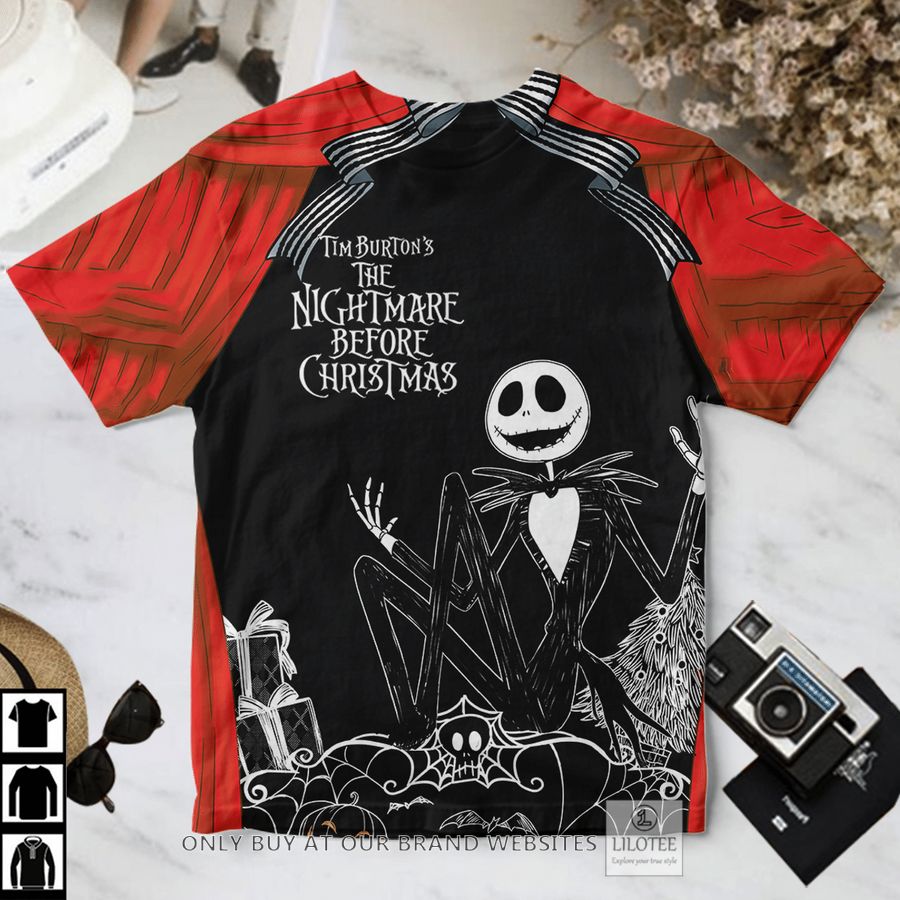 Tim Burton The Nightmare Before Christmas Jack Skellington T-Shirt 3