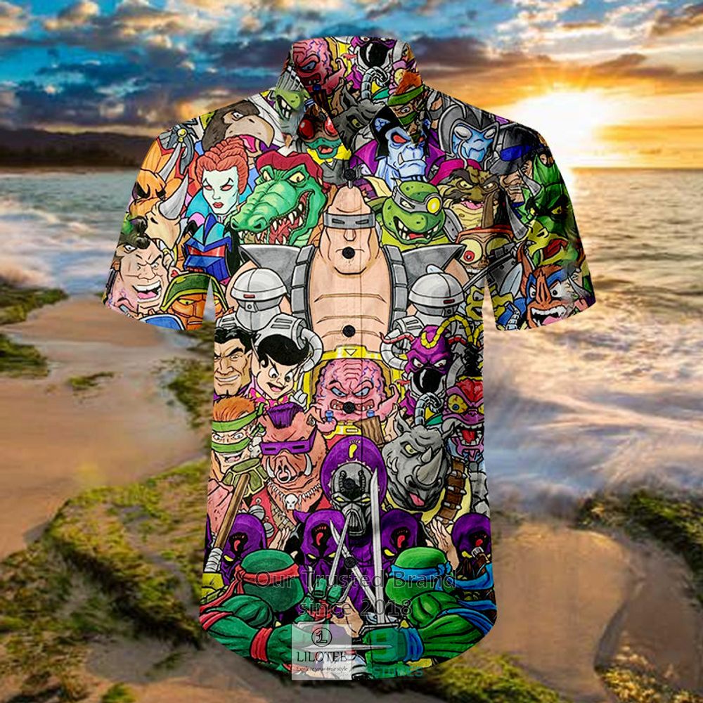 TMNT Rogues Gallery Hawaiian Shirt 2