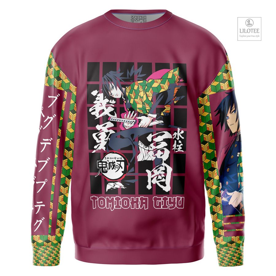 Tomioka Giyu Demon Slayer Streetwear Sweatshirt 15