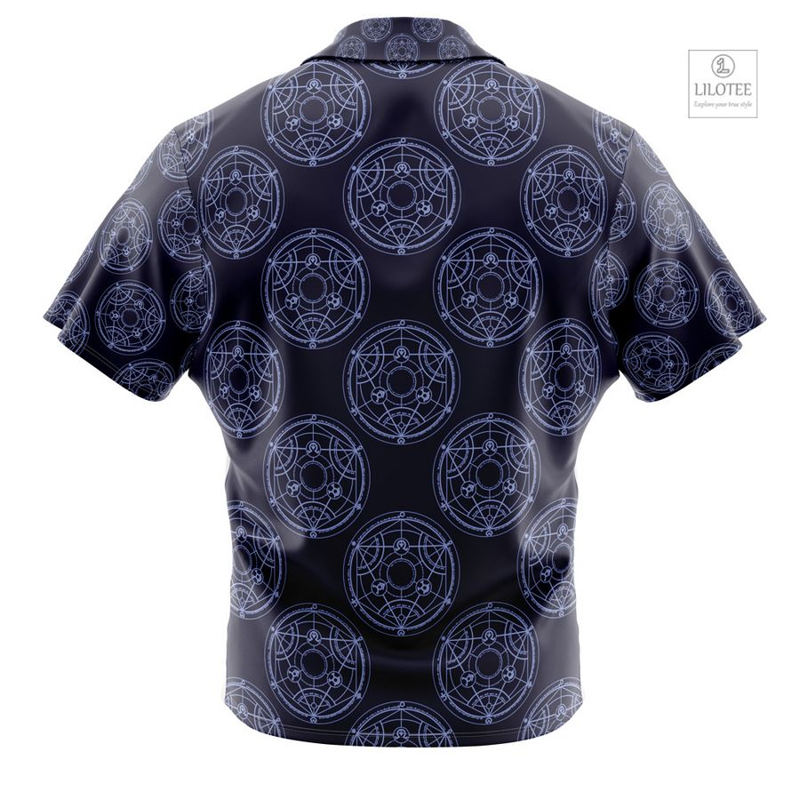 Transmutation Circle Pattern Short Sleeve Hawaiian Shirt 7
