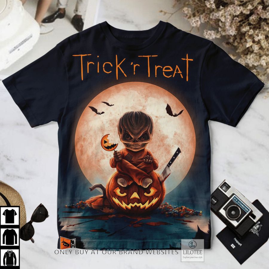 Trick or Treat Moon night T-Shirt 3